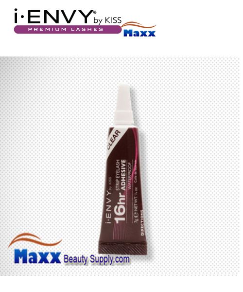 Kiss i Envy 16hr Strip Lash Adhesive Glue 0.7oz - KPEG04 - Clear